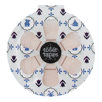 Toilet Tapes - Dazzling Dutch - White