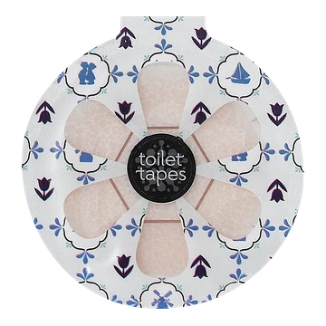 Toilet Tapes - Dazzling Dutch - White