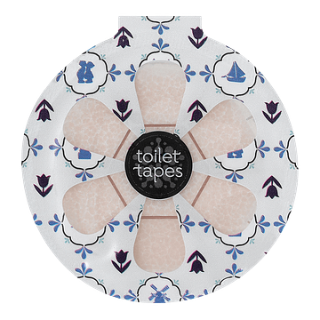 Toilet Tapes - Dazzling Dutch - White